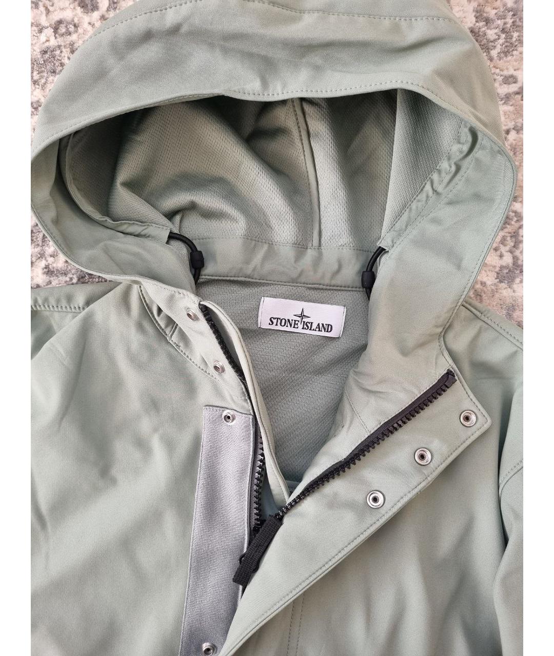 STONE ISLAND Зеленая куртка, фото 3