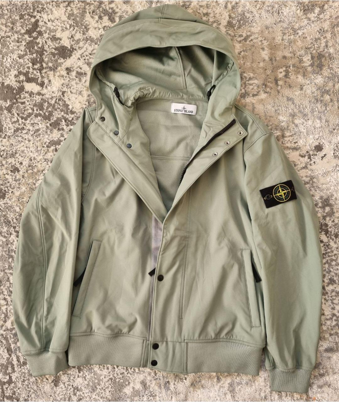 STONE ISLAND Зеленая куртка, фото 2