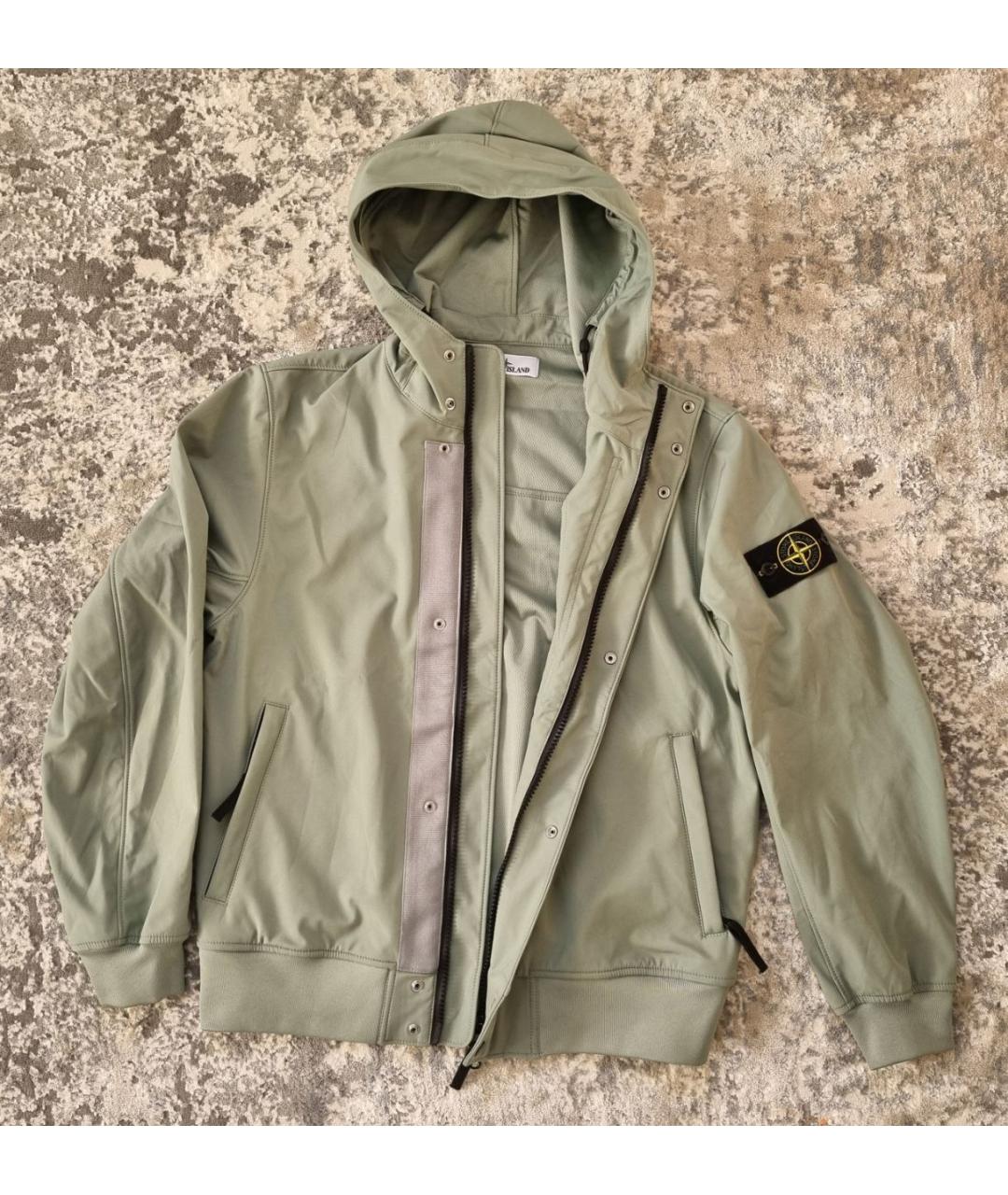 STONE ISLAND Зеленая куртка, фото 6