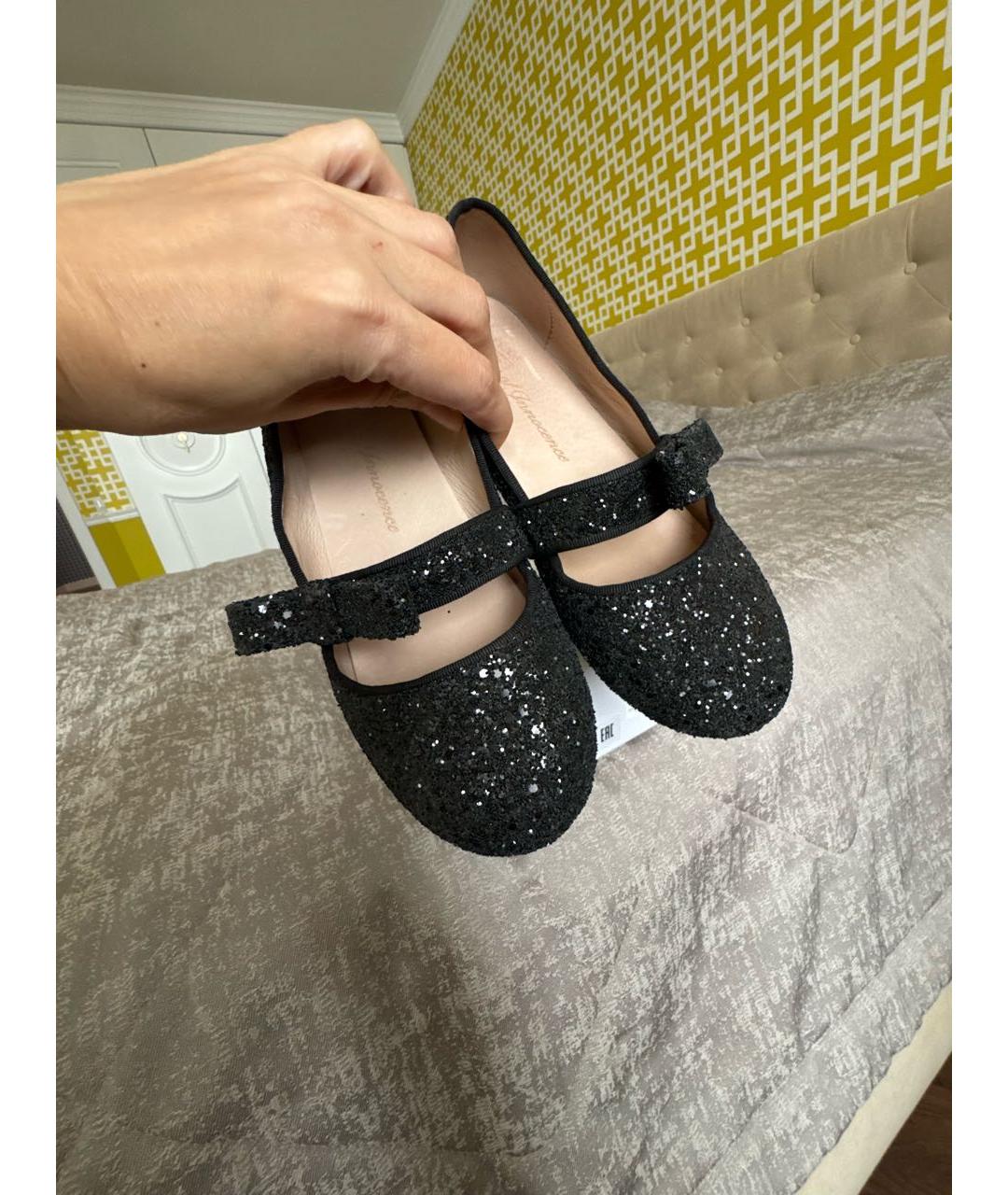 Age Of Innocence Черные кожаные туфли, фото 7