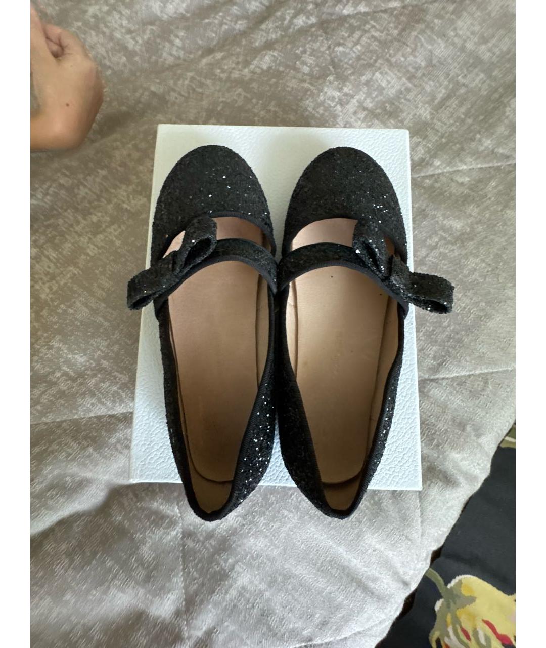 Age Of Innocence Черные кожаные туфли, фото 3