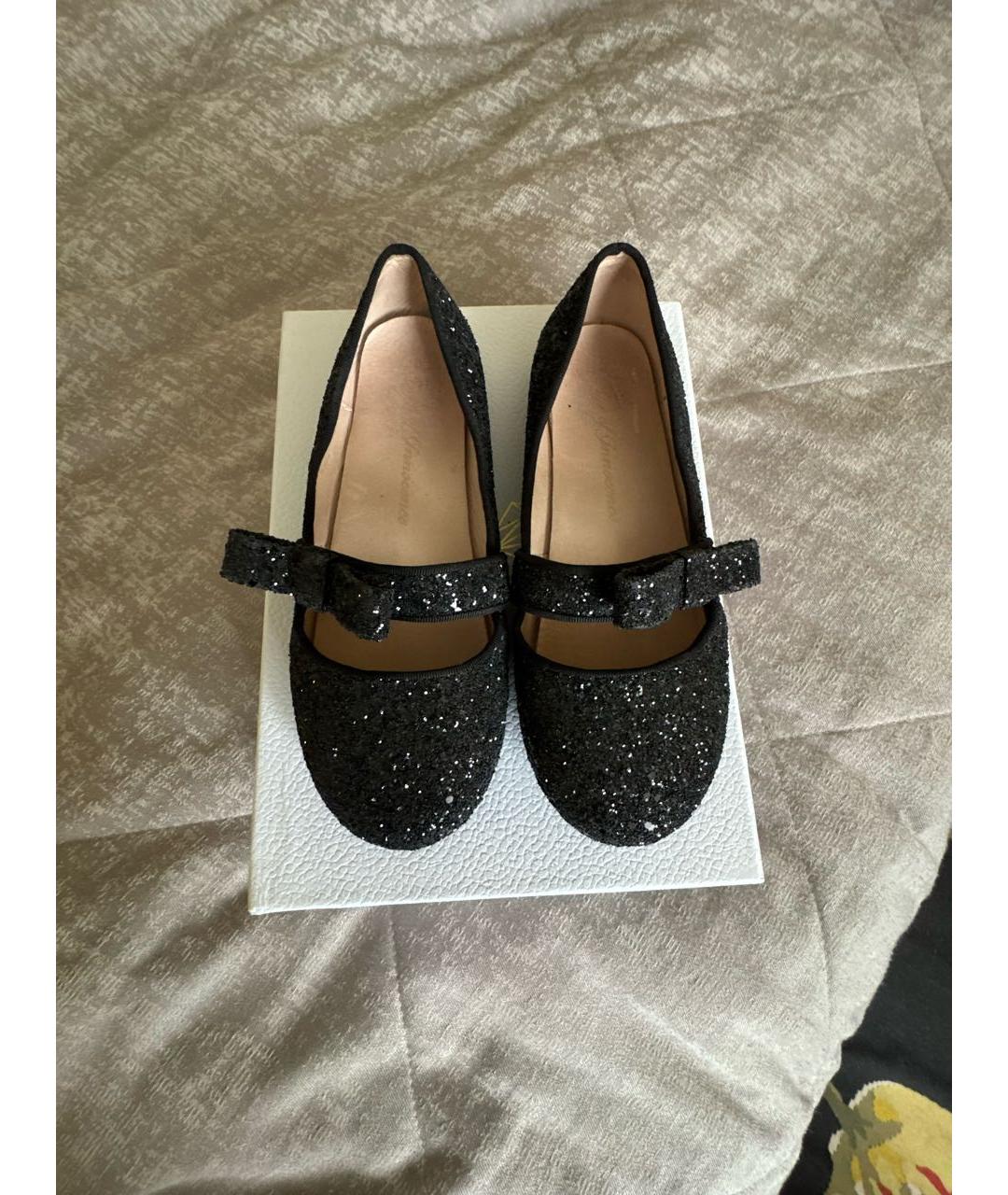 Age Of Innocence Черные кожаные туфли, фото 2