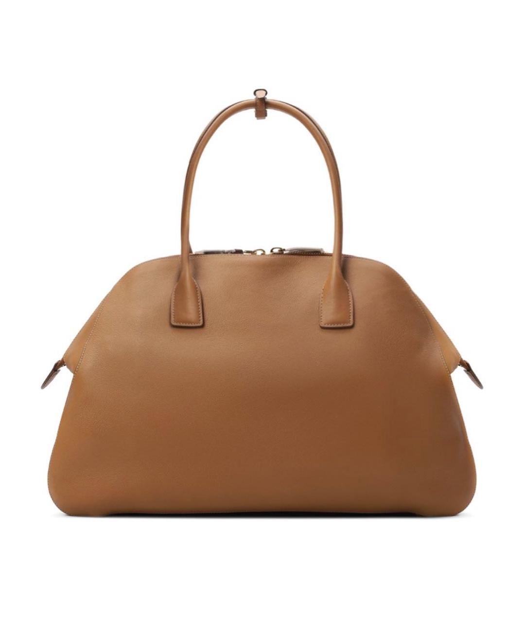 PRADA Коричневая кожаная сумка тоут, фото 3