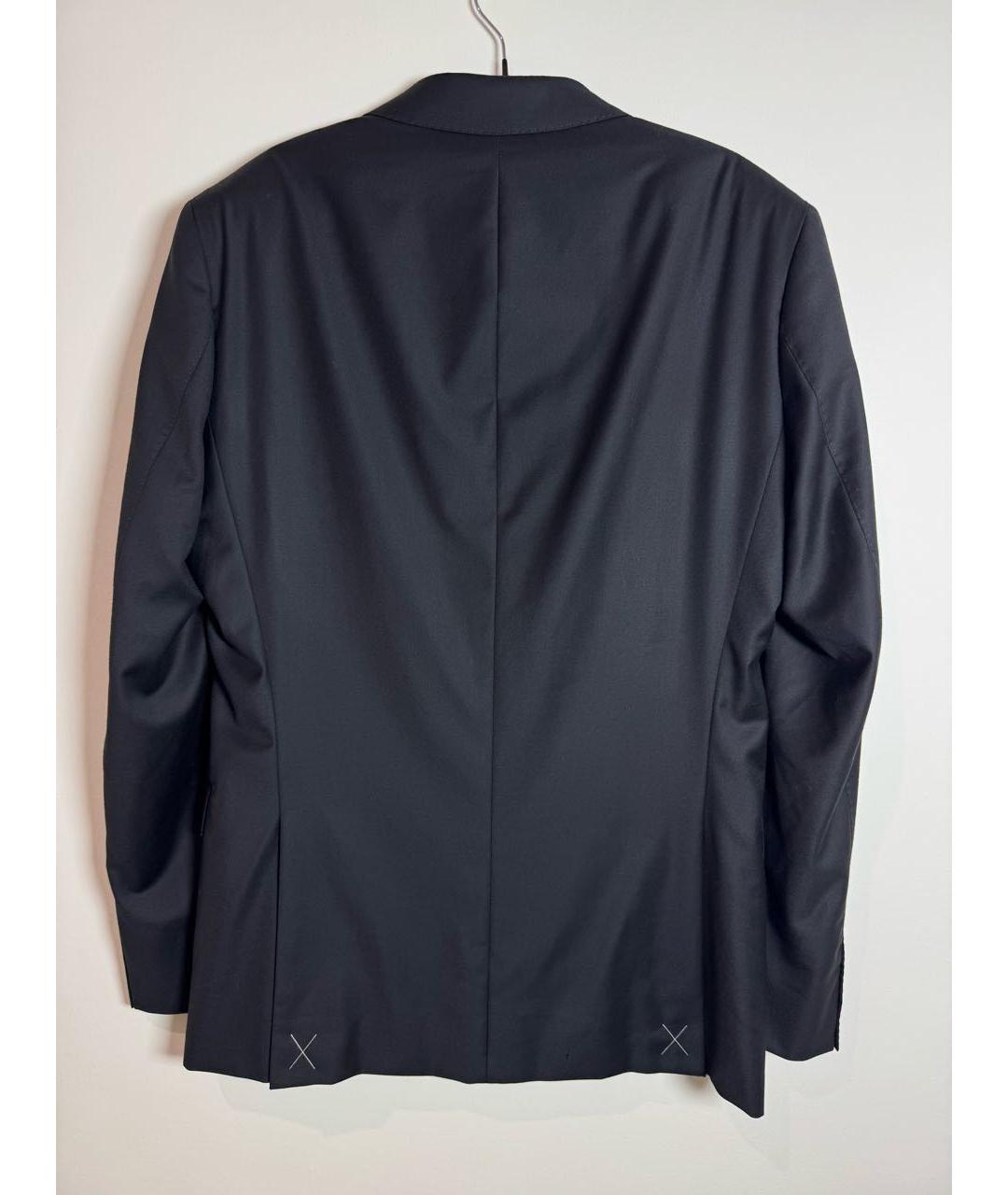 HUGO BOSS Черный шерстяной пиджак, фото 2