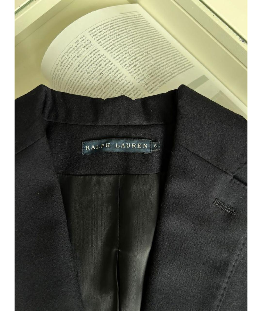 RALPH LAUREN Черный жакет/пиджак, фото 3