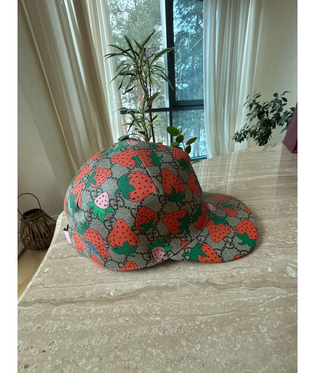 GUCCI Коричневая кепка/бейсболка, фото 2