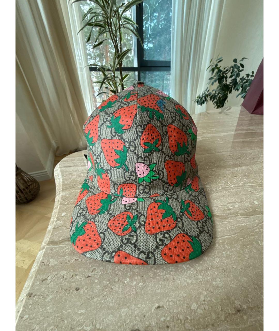 GUCCI Коричневая кепка/бейсболка, фото 7