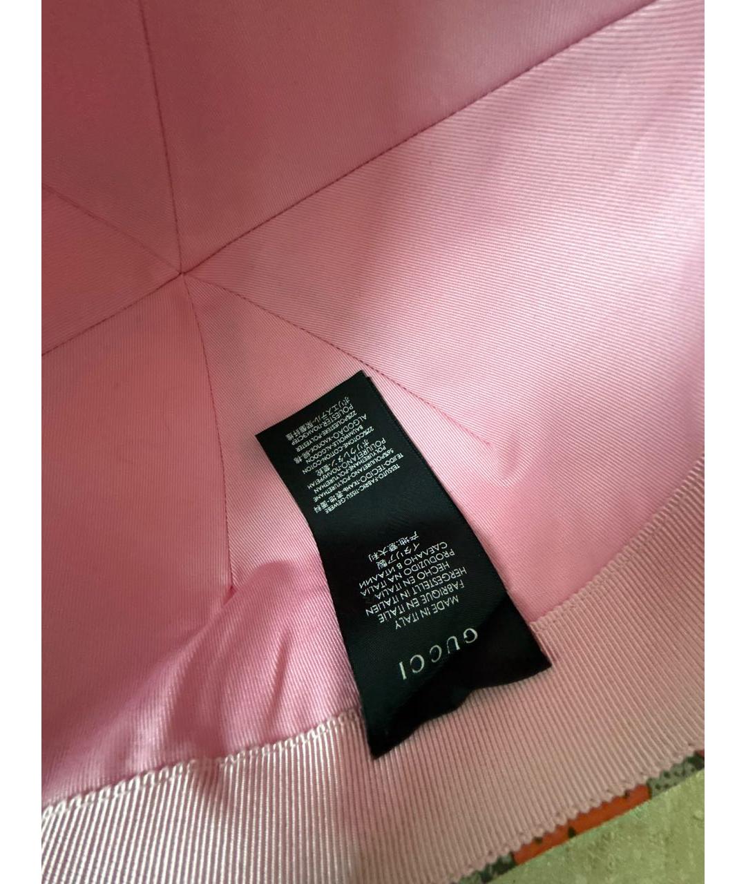 GUCCI Коричневая кепка/бейсболка, фото 5