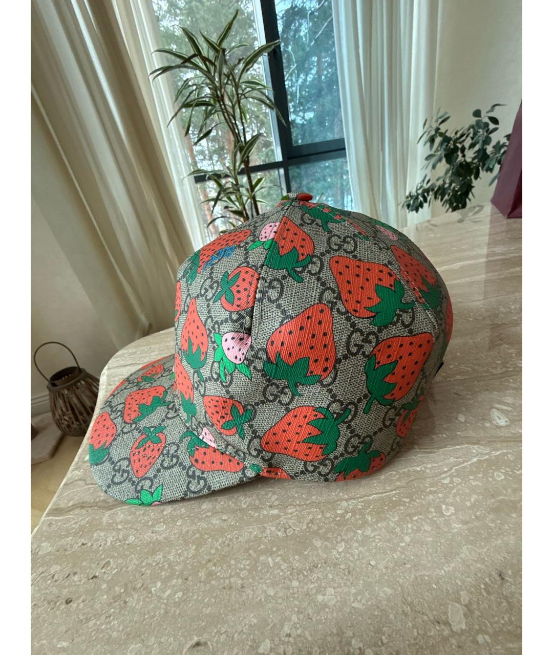 GUCCI Коричневая кепка/бейсболка, фото 3