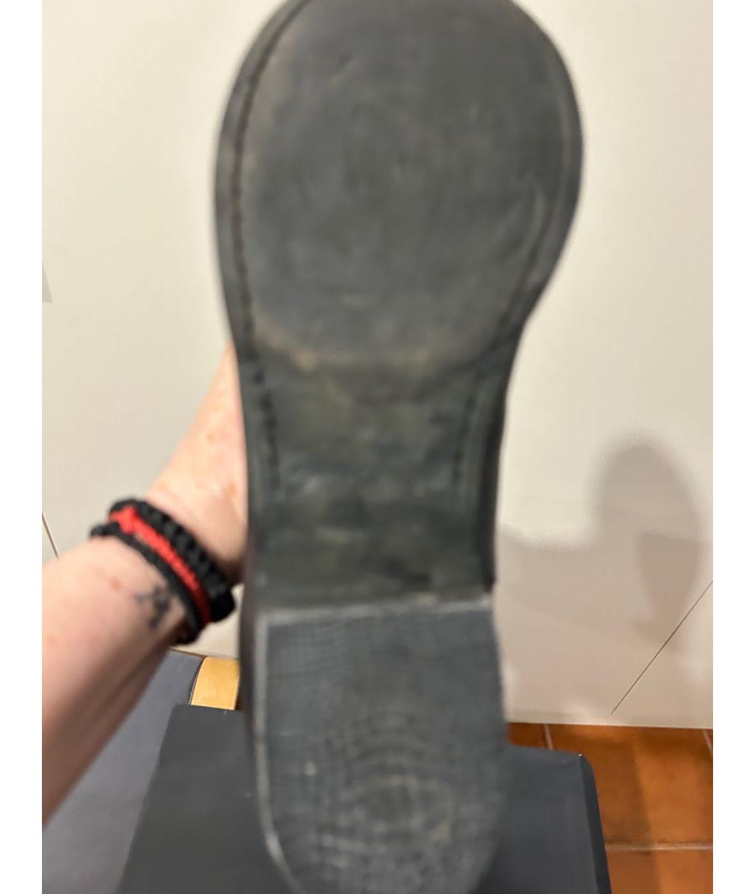 MARSELL Черные кожаные сапоги, фото 2