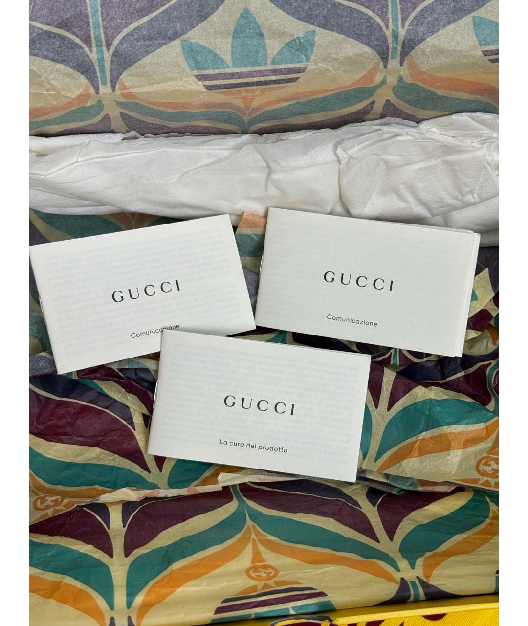 GUCCI Черные замшевые мюли, фото 8