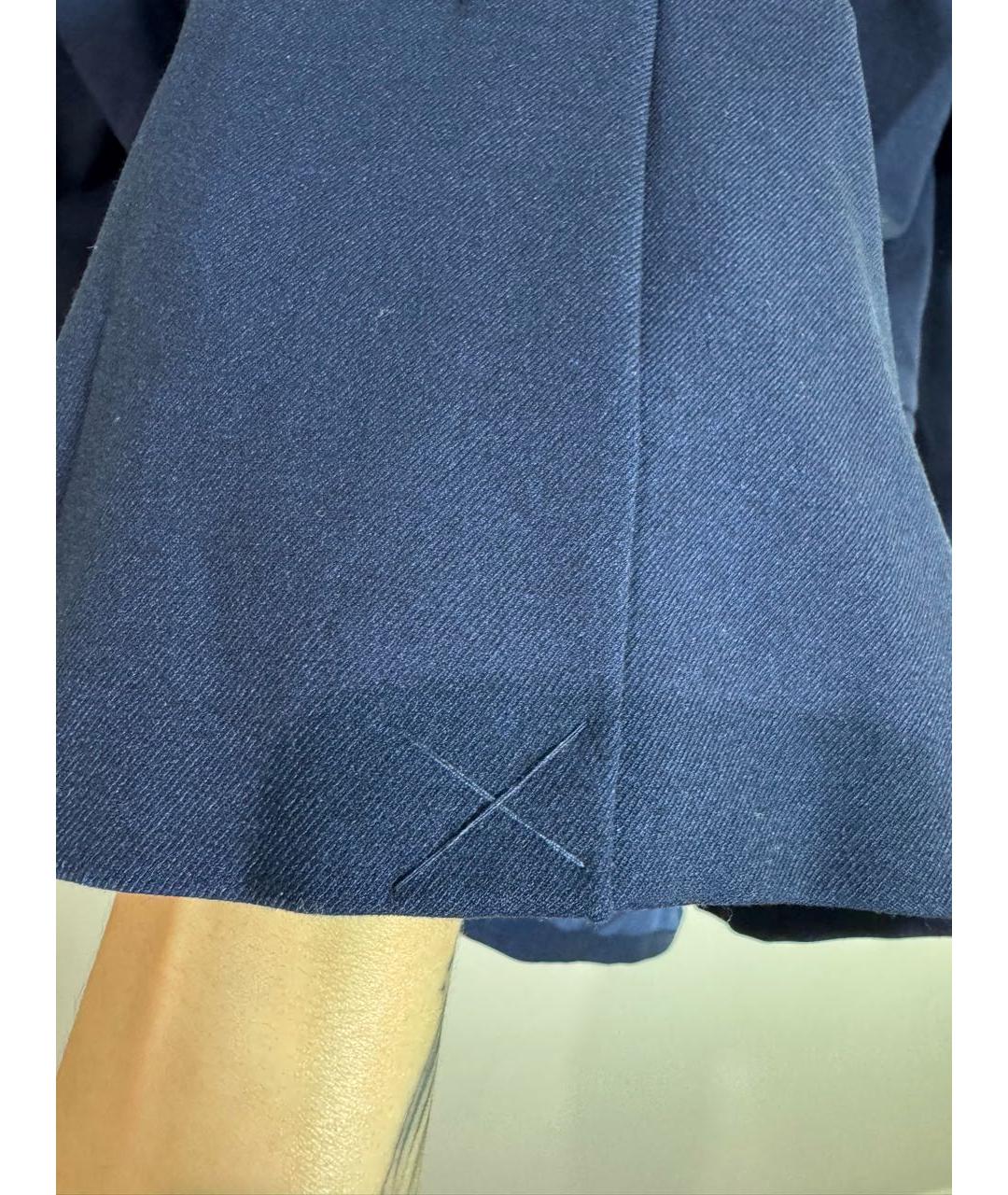 JOHN RICHMOND Темно-синий вискозный жакет/пиджак, фото 8