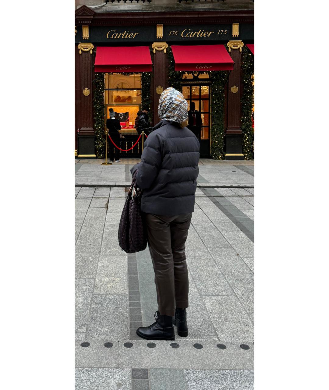 12 STOREEZ Антрацитовый шерстяной пуховик, фото 5