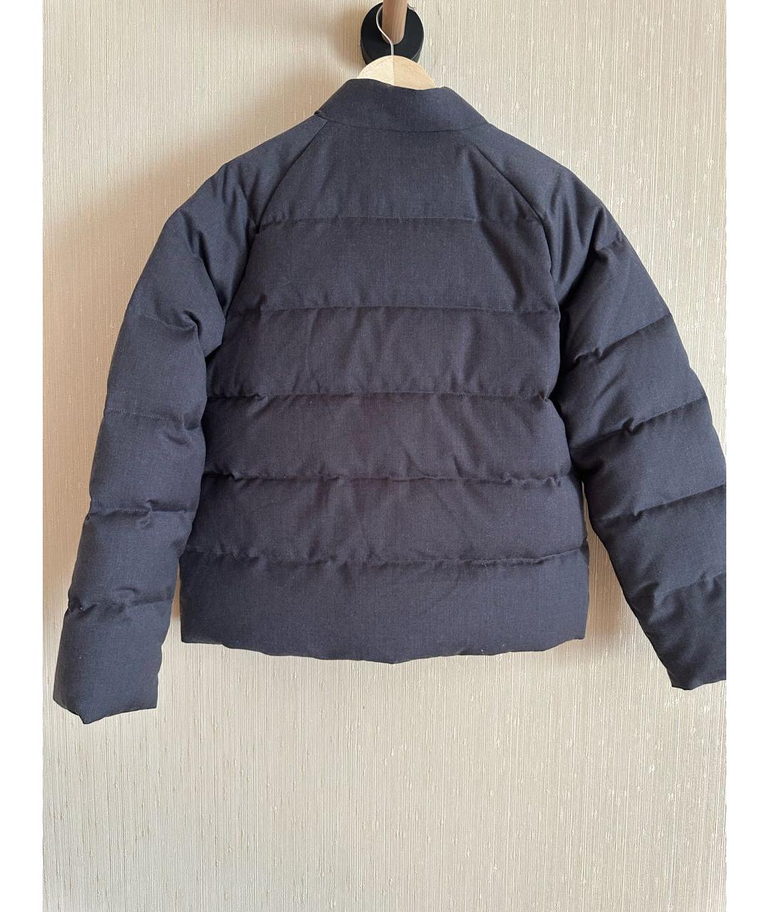 12 STOREEZ Антрацитовый шерстяной пуховик, фото 2