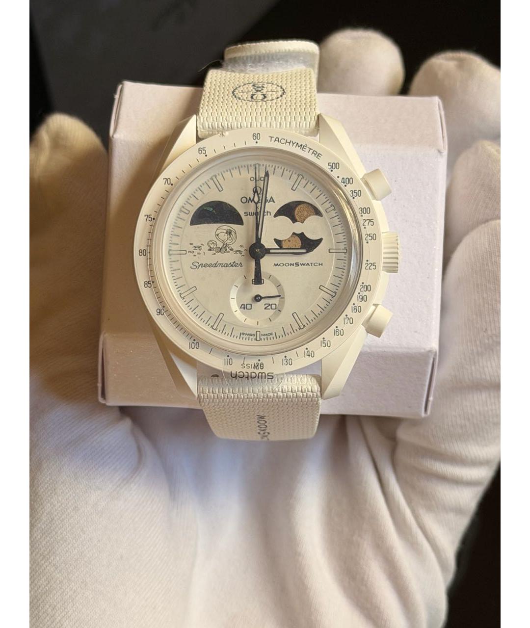 Swatch Белые часы, фото 5