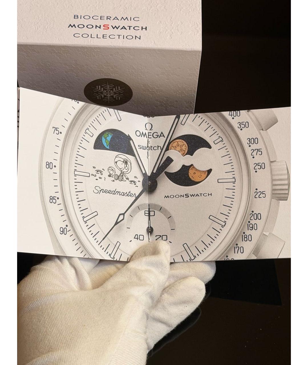 Swatch Белые часы, фото 2