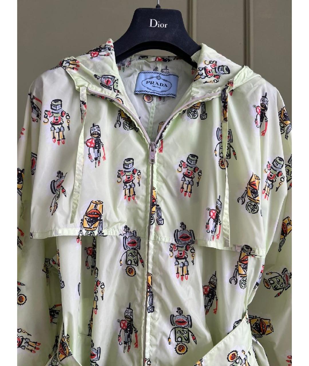 PRADA Зеленая спортивная куртка, фото 2