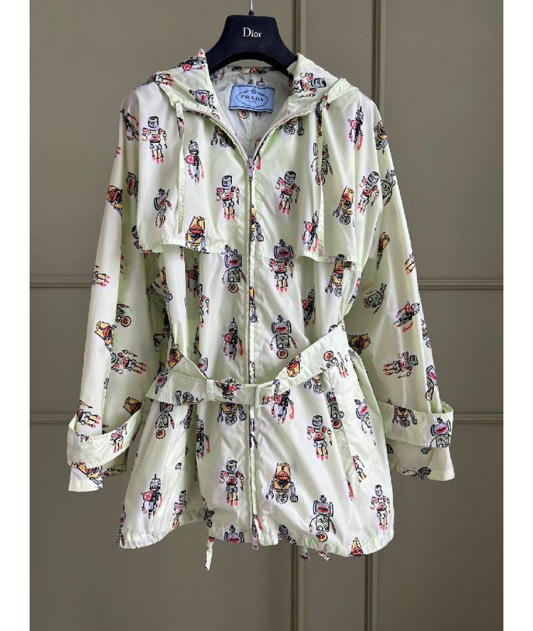 PRADA Зеленая спортивная куртка, фото 8