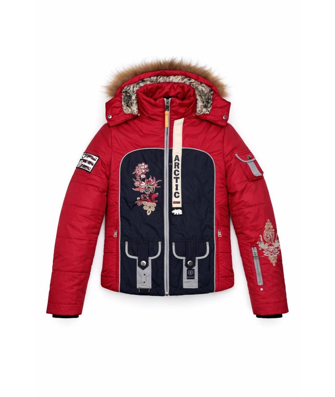 BOGNER Красная полиэстеровая куртка, фото 5