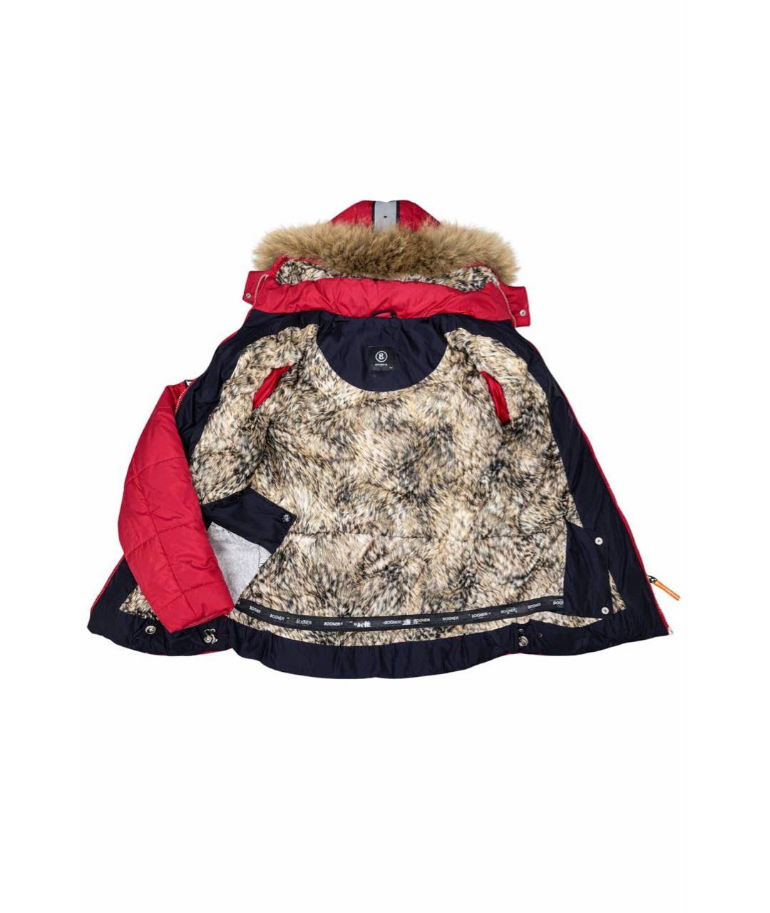 BOGNER Красная полиэстеровая куртка, фото 3