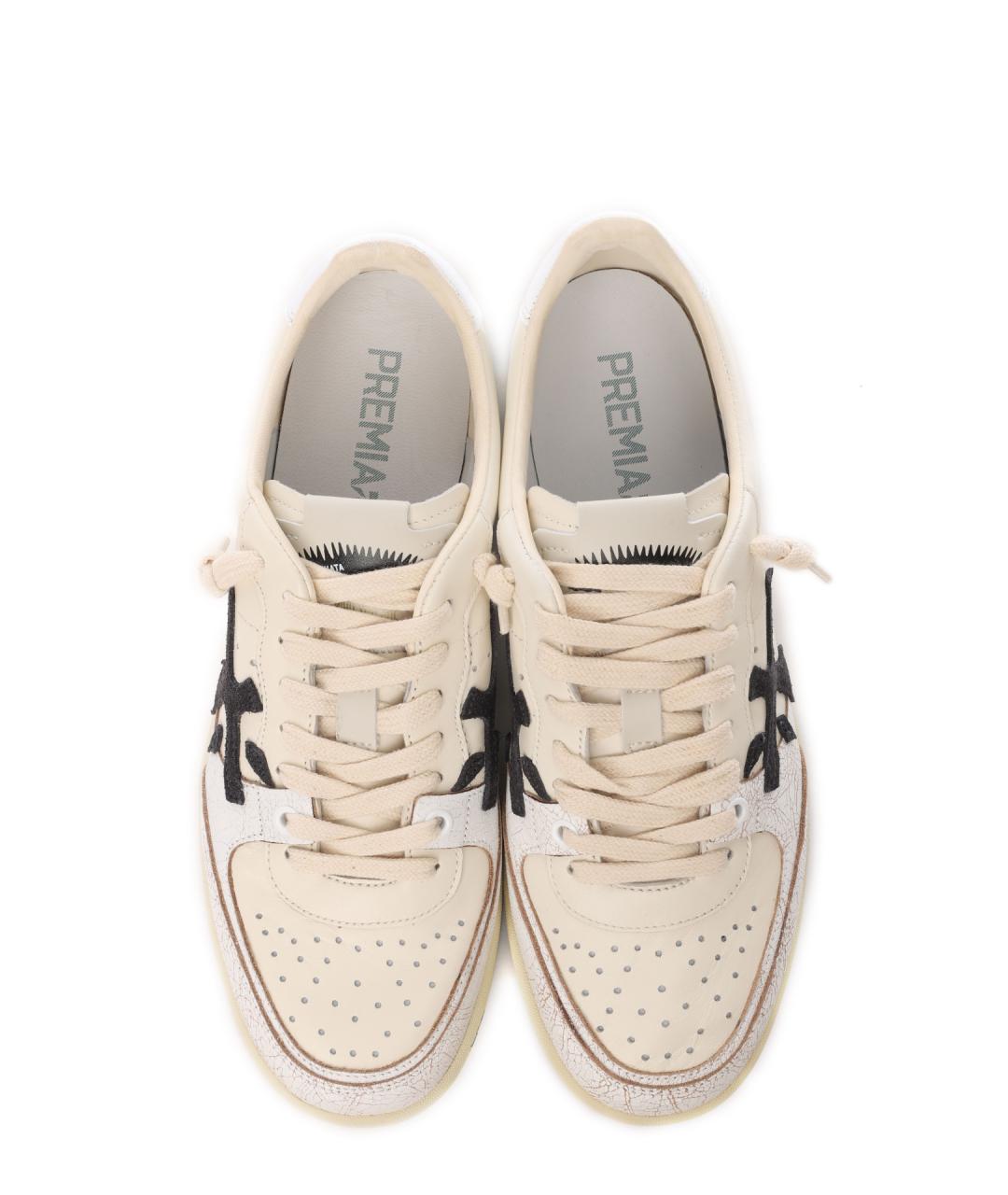 PREMIATA Белые низкие кроссовки / кеды, фото 5