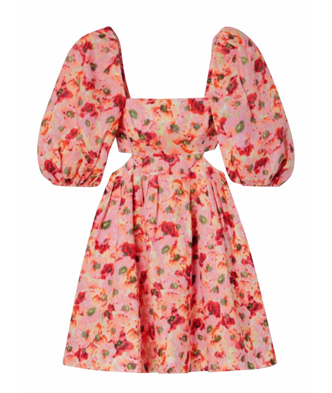 ZIMMERMANN Мульти льняное повседневное платье, фото 1