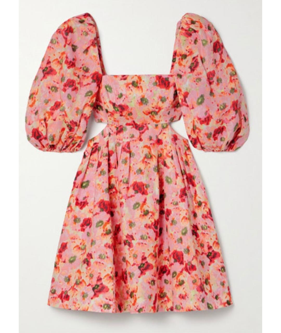 ZIMMERMANN Мульти льняное повседневное платье, фото 9