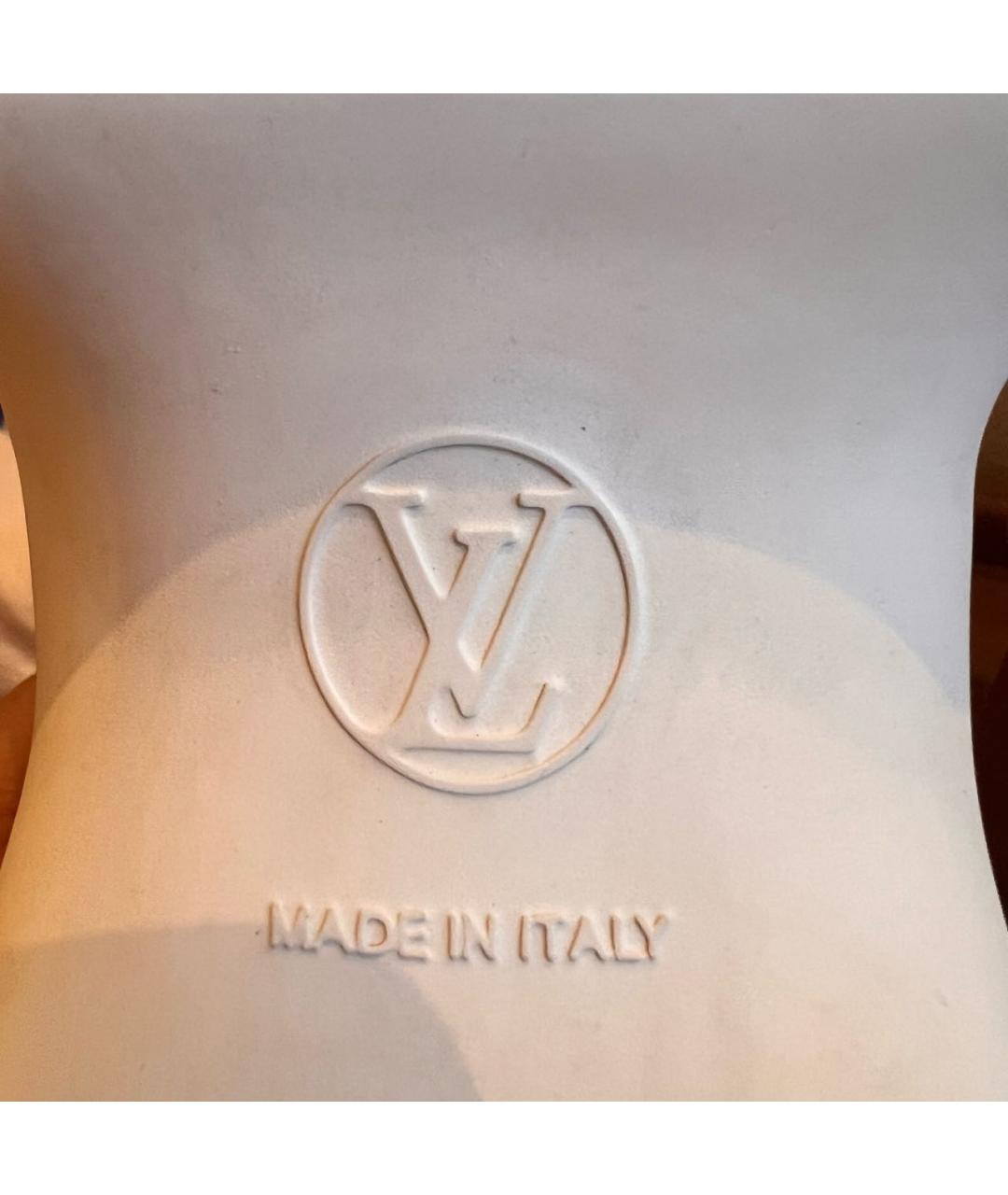 LOUIS VUITTON Белые текстильные кроссовки, фото 8