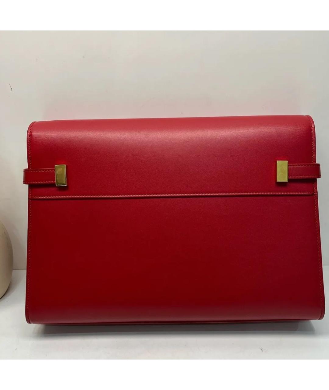 SAINT LAURENT Красная сумка через плечо, фото 3