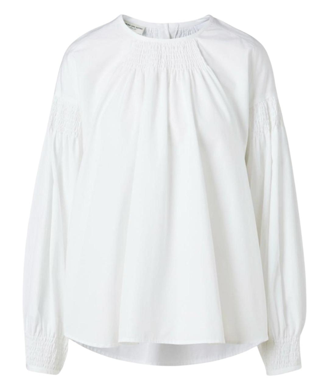 DRIES VAN NOTEN Белая хлопковая блузы, фото 1