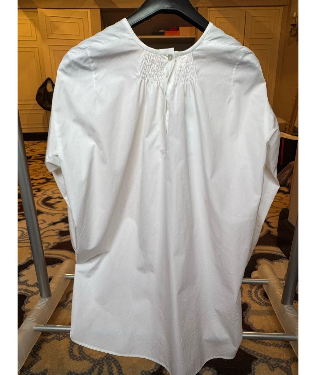 DRIES VAN NOTEN Белая хлопковая блузы, фото 2