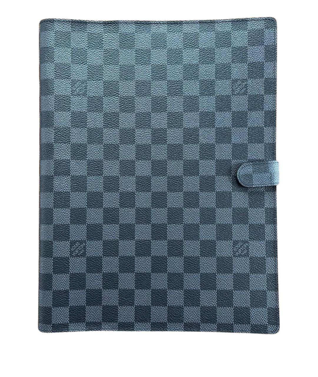 LOUIS VUITTON Антрацитовая папка для документов, фото 1