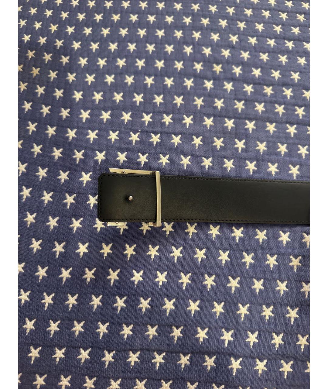 LOUIS VUITTON Коричневый кожаный ремень, фото 4