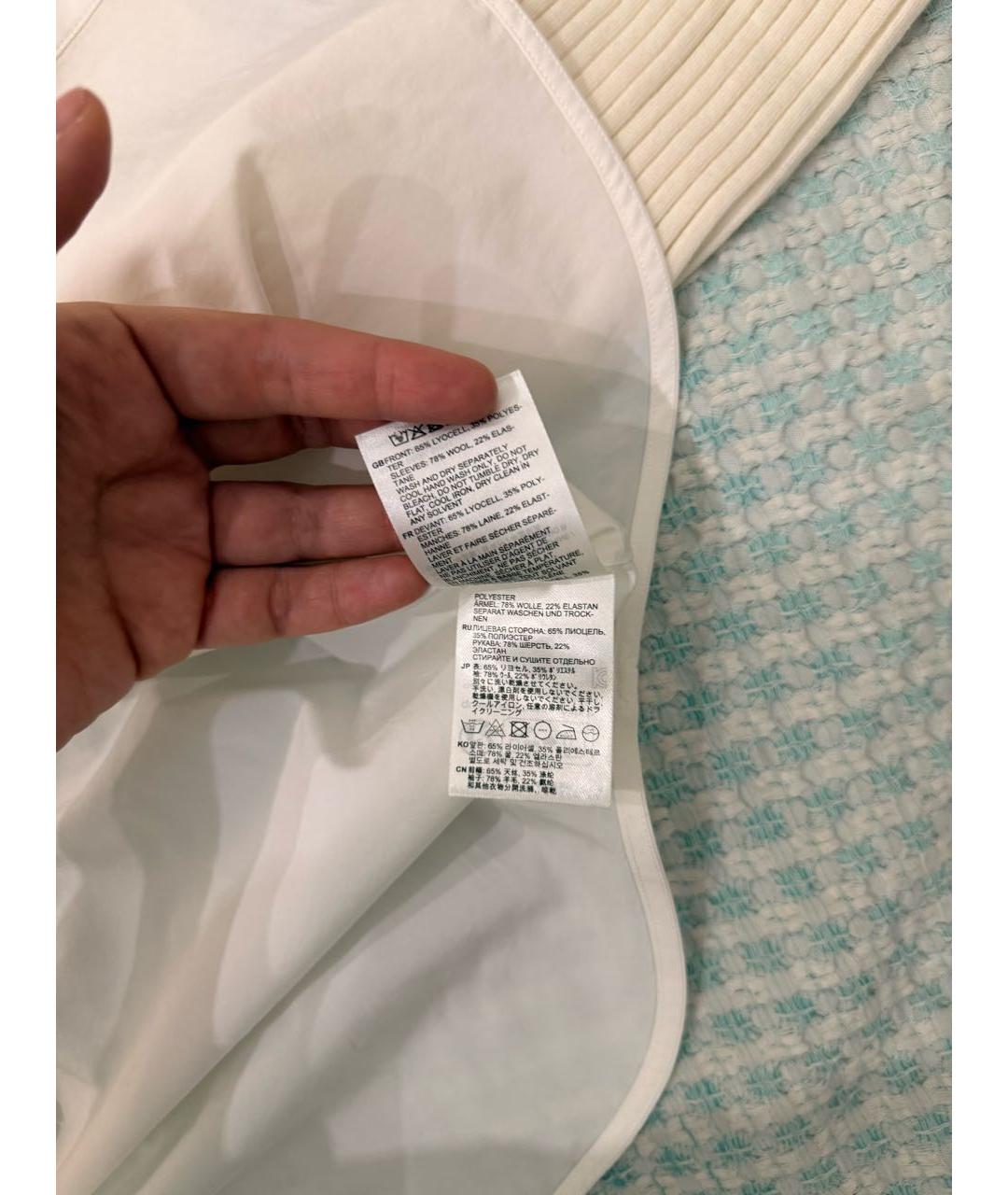TOTEME Белая шерстяная рубашка, фото 5
