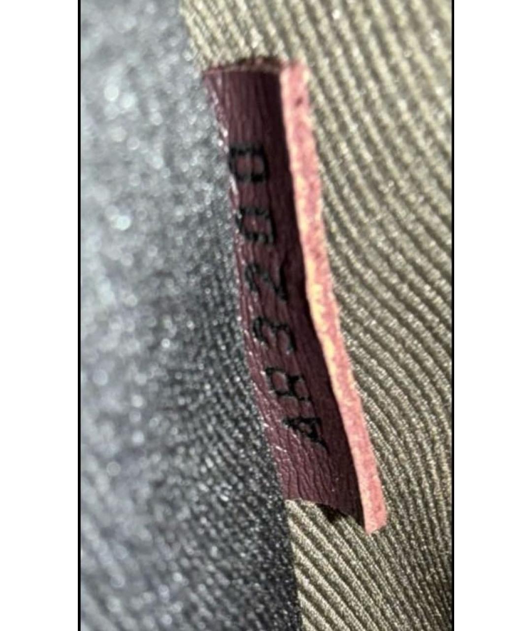 LOUIS VUITTON Черная кожаная сумка на плечо, фото 8