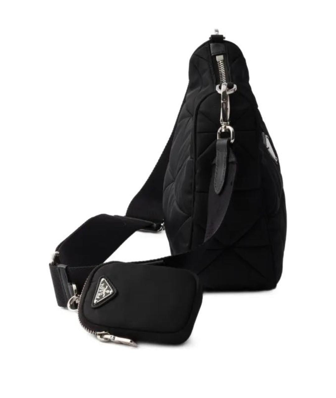 PRADA Черная сумка через плечо, фото 7