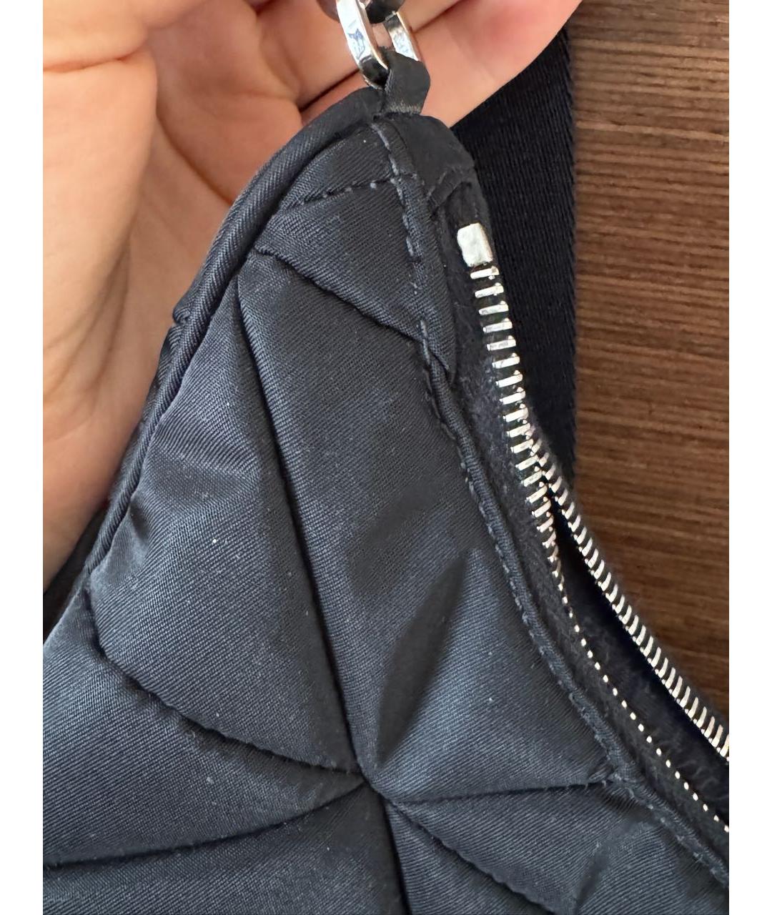 PRADA Черная сумка через плечо, фото 7