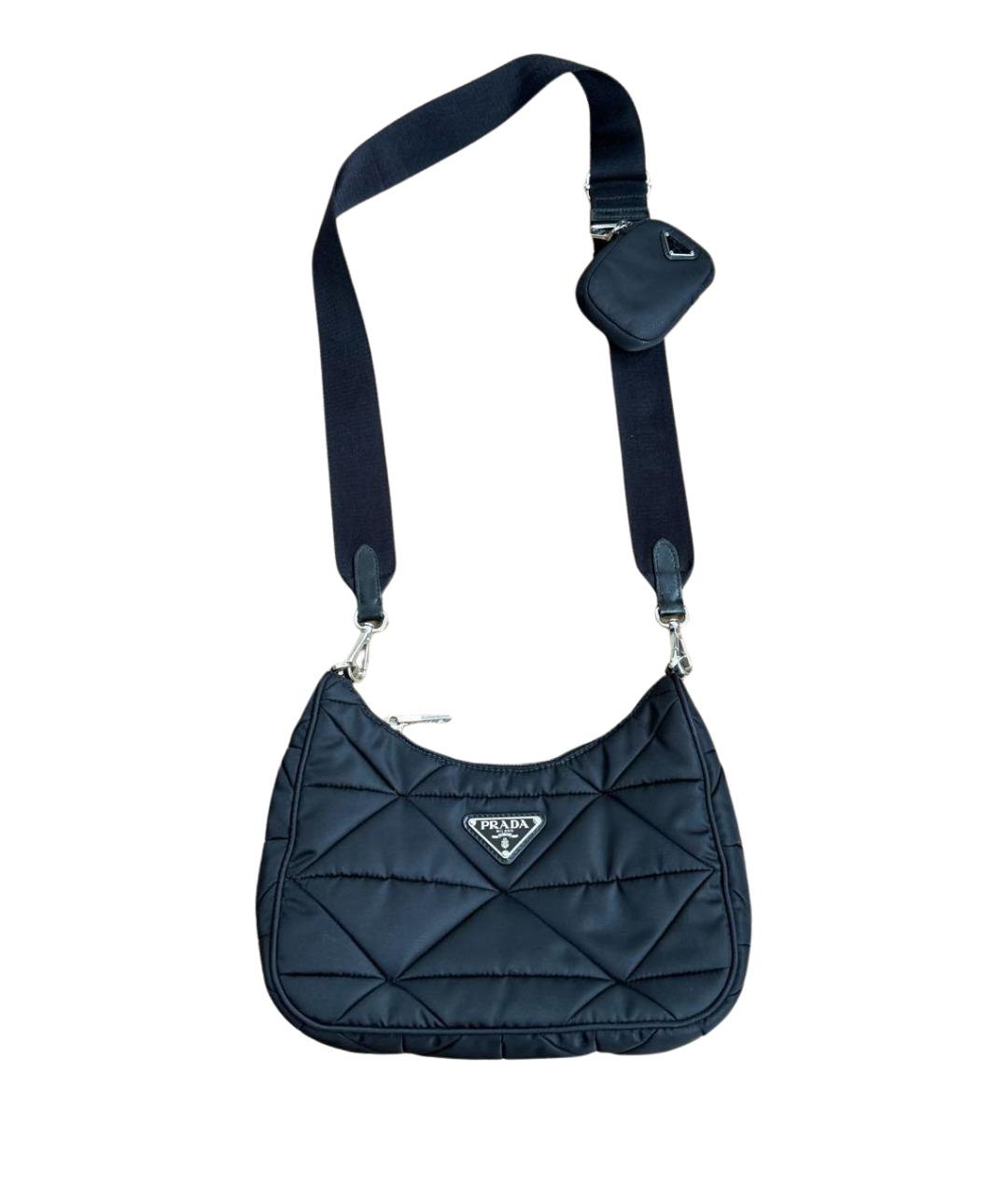 PRADA Черная сумка через плечо, фото 1