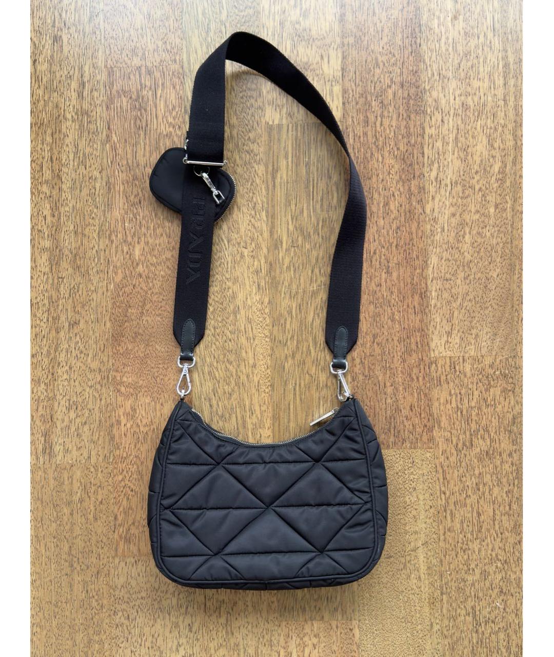 PRADA Черная сумка через плечо, фото 2