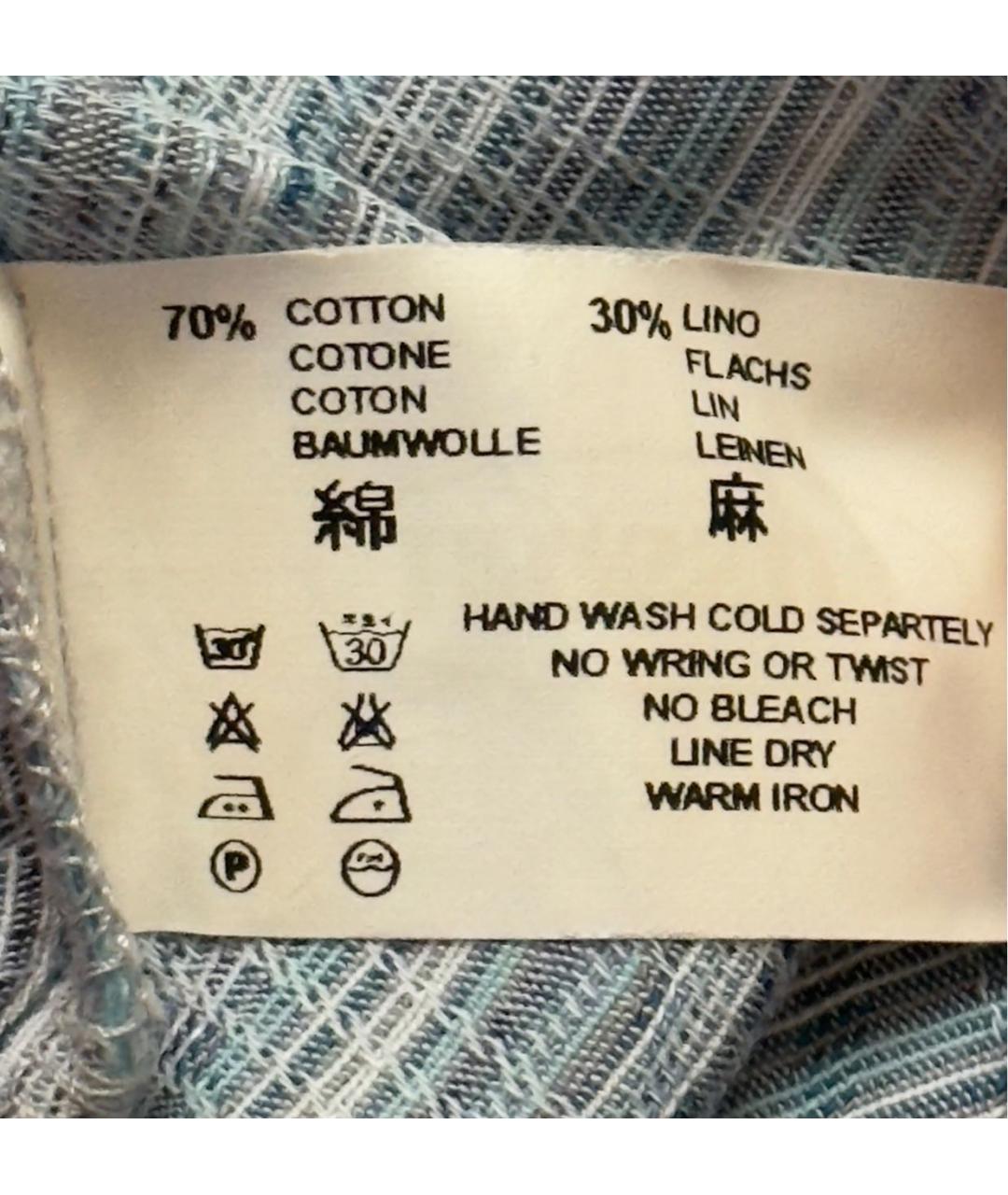 MISSONI Мульти хлопковая кэжуал рубашка, фото 4