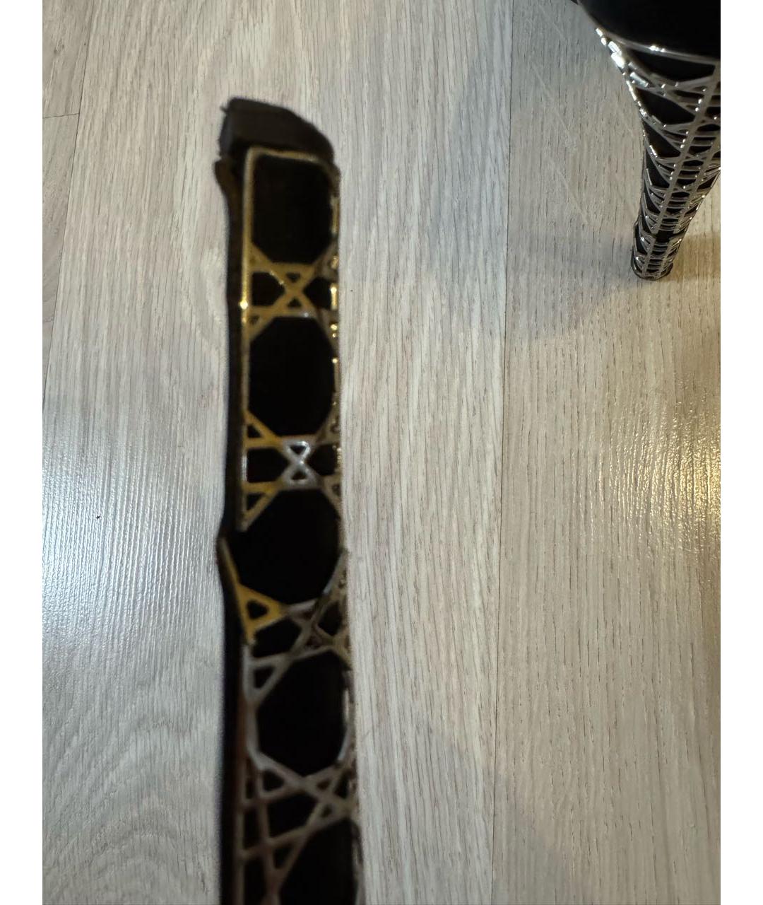 CHRISTIAN DIOR Черные замшевые туфли, фото 6