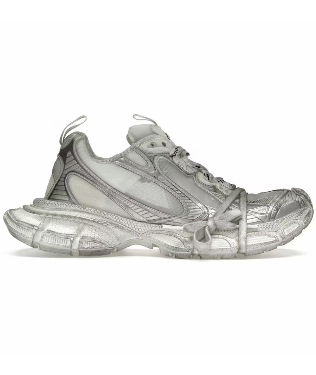 BALENCIAGA Серые кроссовки, фото 6