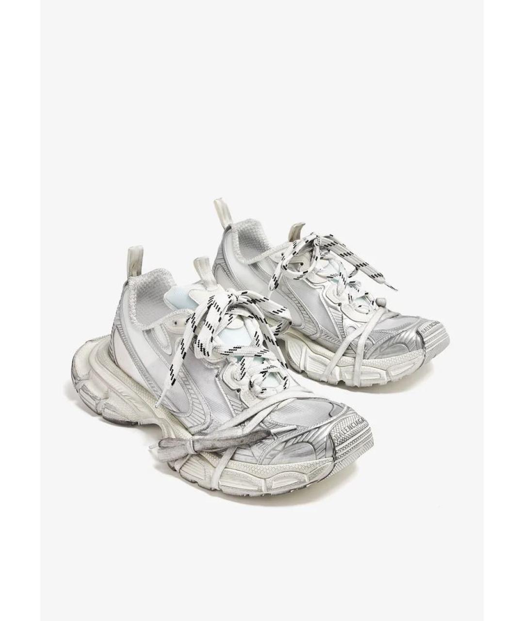 BALENCIAGA Серые кроссовки, фото 2