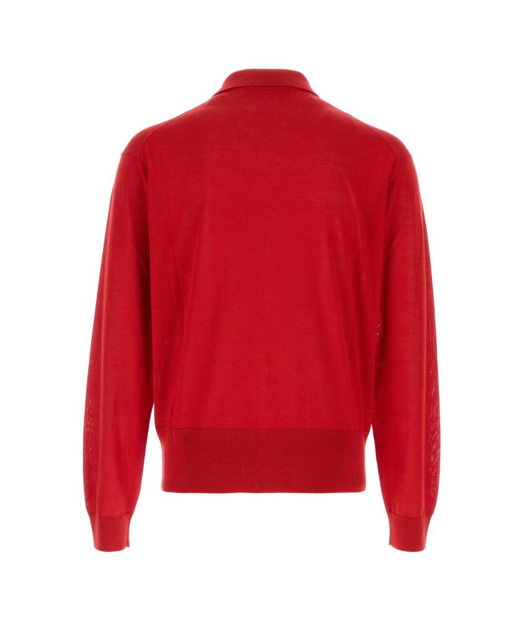 VERSACE Красный шелковый джемпер / свитер, фото 2