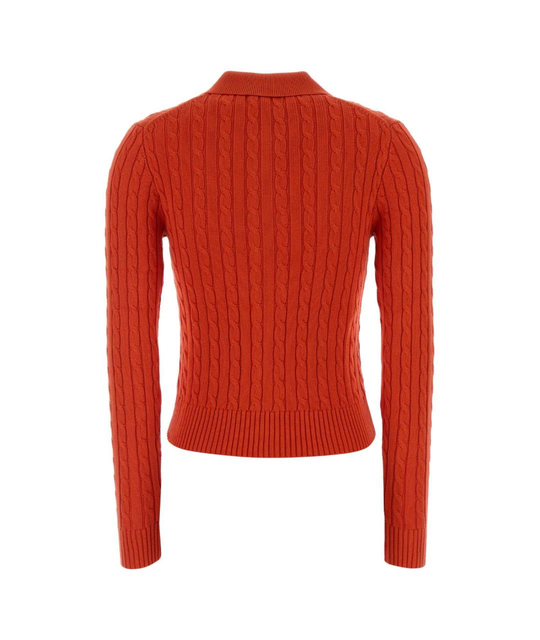 POLO RALPH LAUREN Красный хлопковый кардиган, фото 2