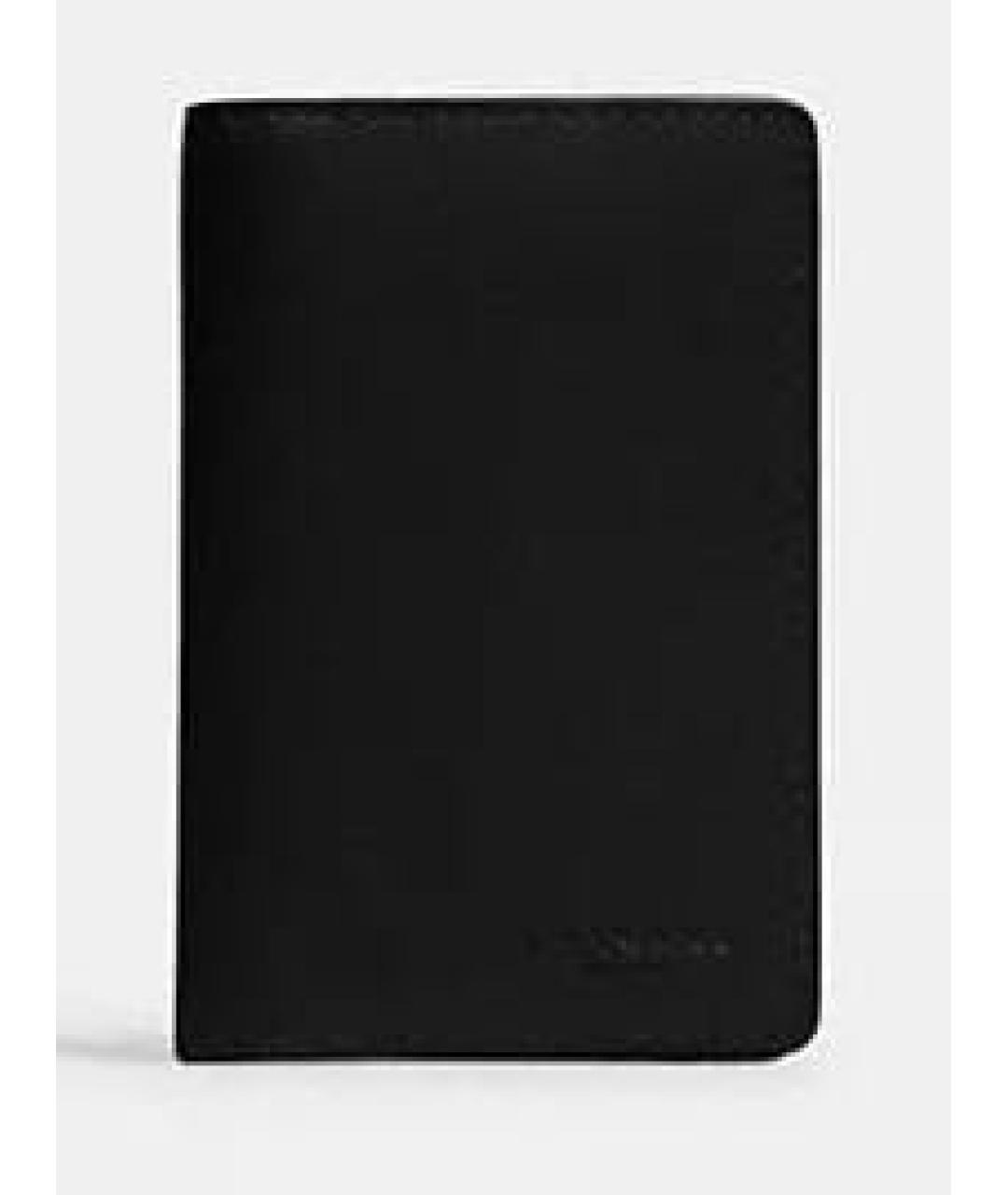 COACH Черный кожаный кардхолдер, фото 2