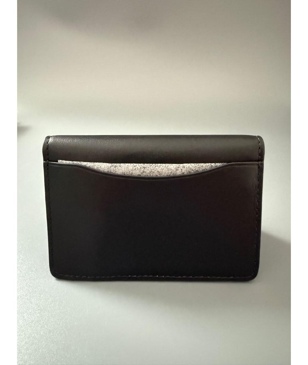 COACH Черный кожаный кардхолдер, фото 3