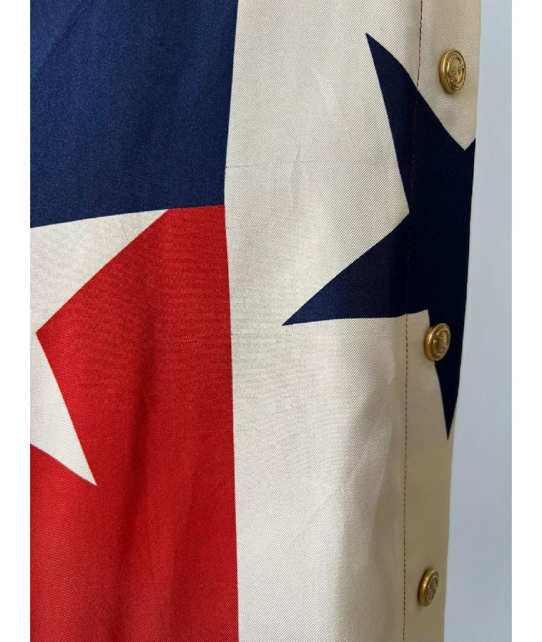 GUCCI Мульти юбка макси, фото 7