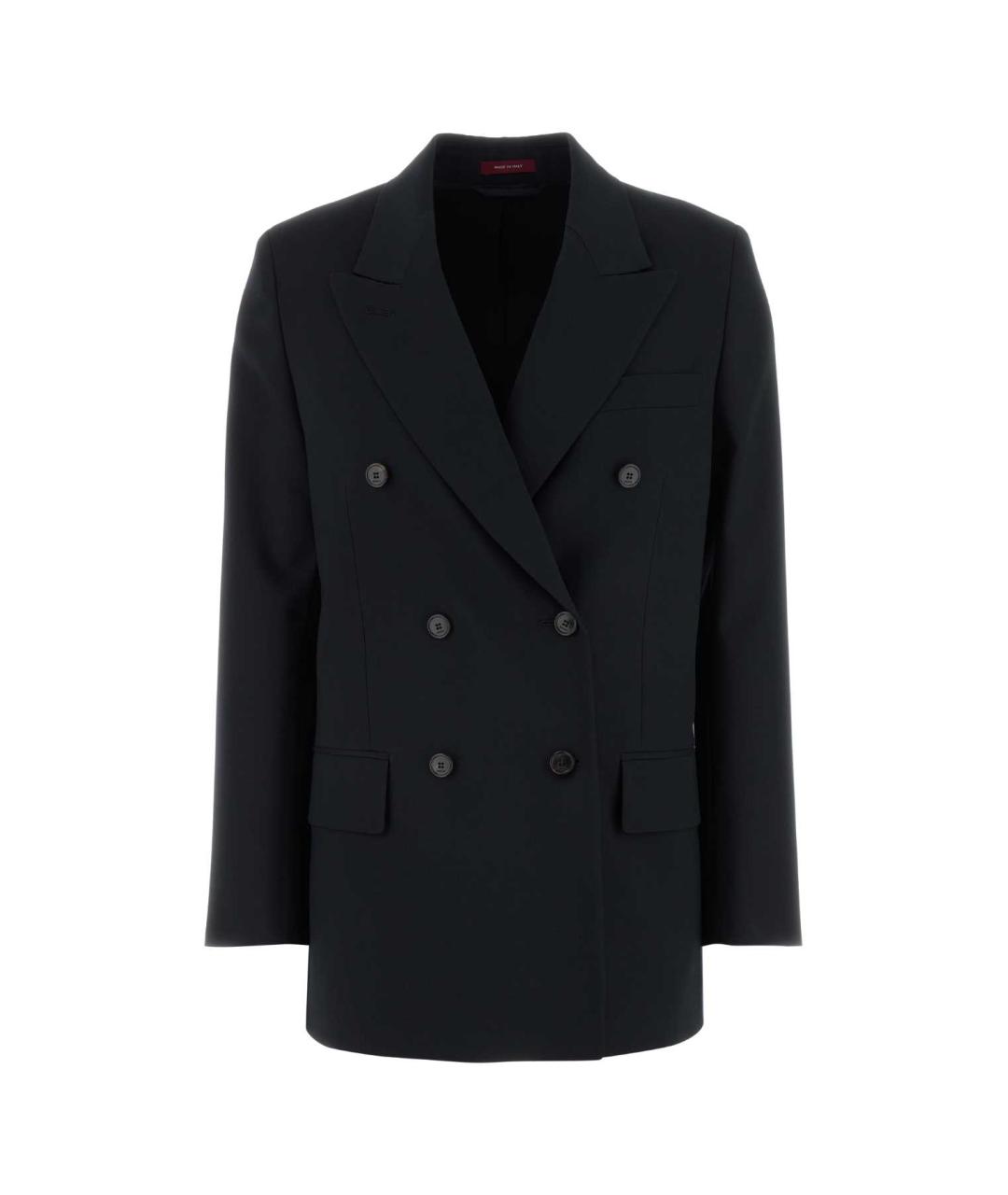 GUCCI Темно-синий шерстяной жакет/пиджак, фото 1