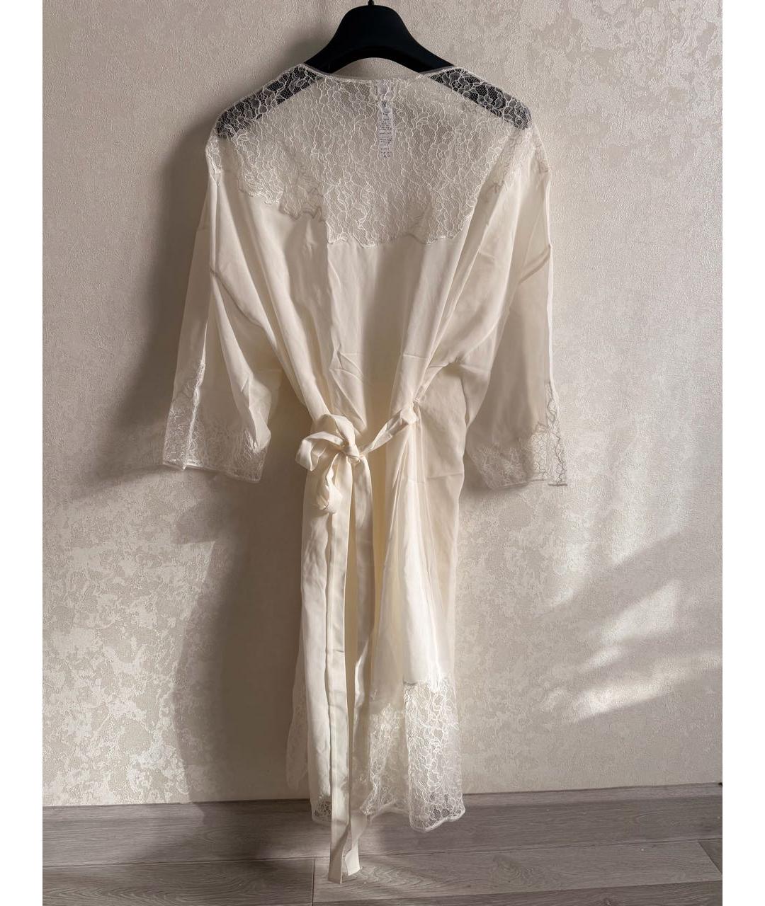 LA PERLA Белый халаты, фото 2